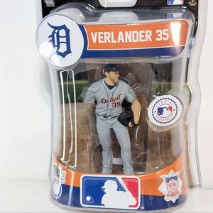 Justin Verlander 35 Figure Detroit Tigers Imports Dragon MLB Player Replica